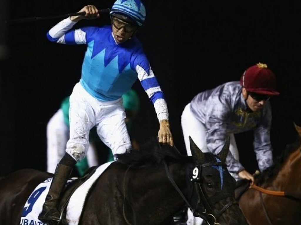 Foto: Vivlos e João Moreira decolam para a vitória na Dubai Turf (gr.I)