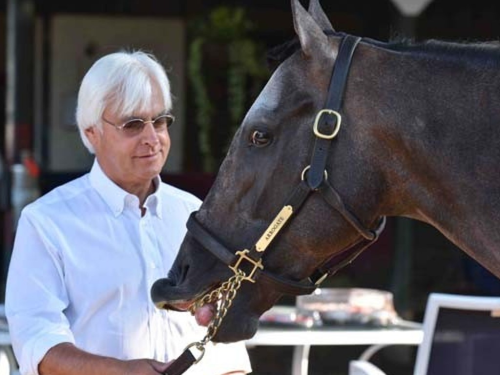 Foto: Bob Baffert sobre Arrogate:  "O cavalo mais incrível que eu já vi"