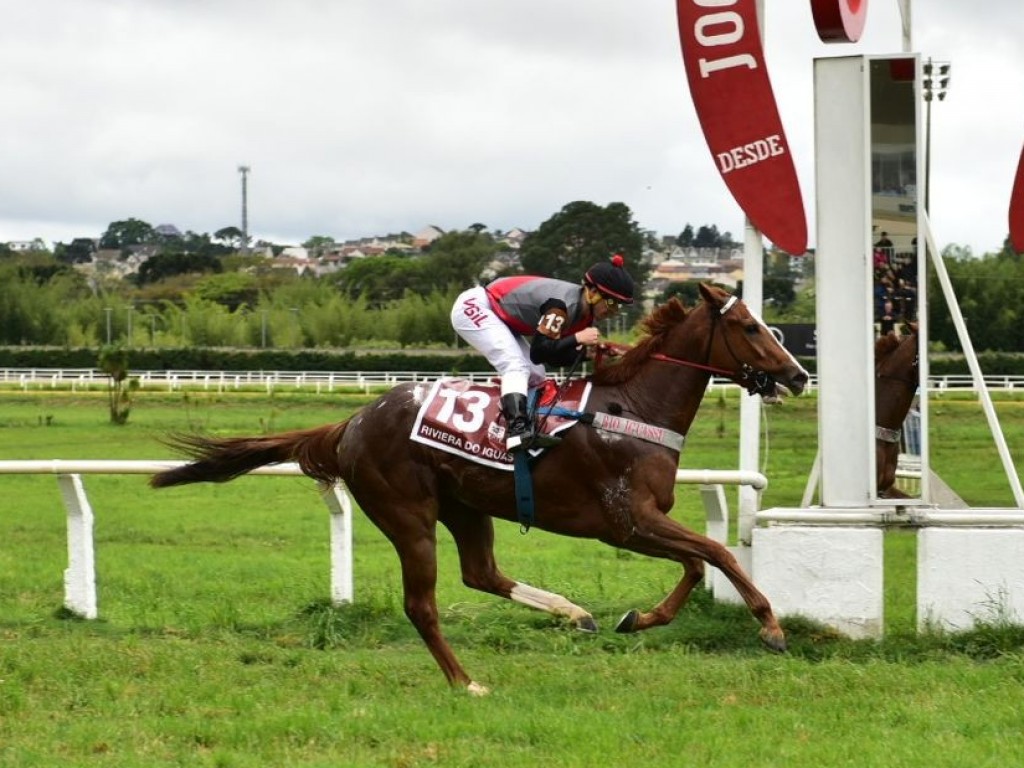 Foto: Riviera do Iguassu larga e acaba na I Pegasus Brasil Fillies