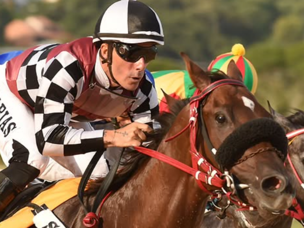 Foto: Tavari atropela duro, entre os potros, e &eacute; o candidato &agrave; tr&iacute;plice coroa juvenil