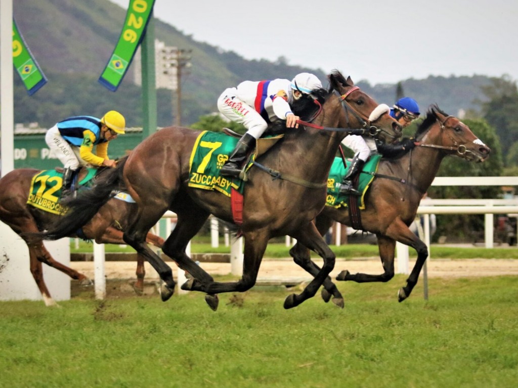 Foto: Em duelo de campe&otilde;es, Zucca Baby bate Oderich e vence o GP Brasil (G1)