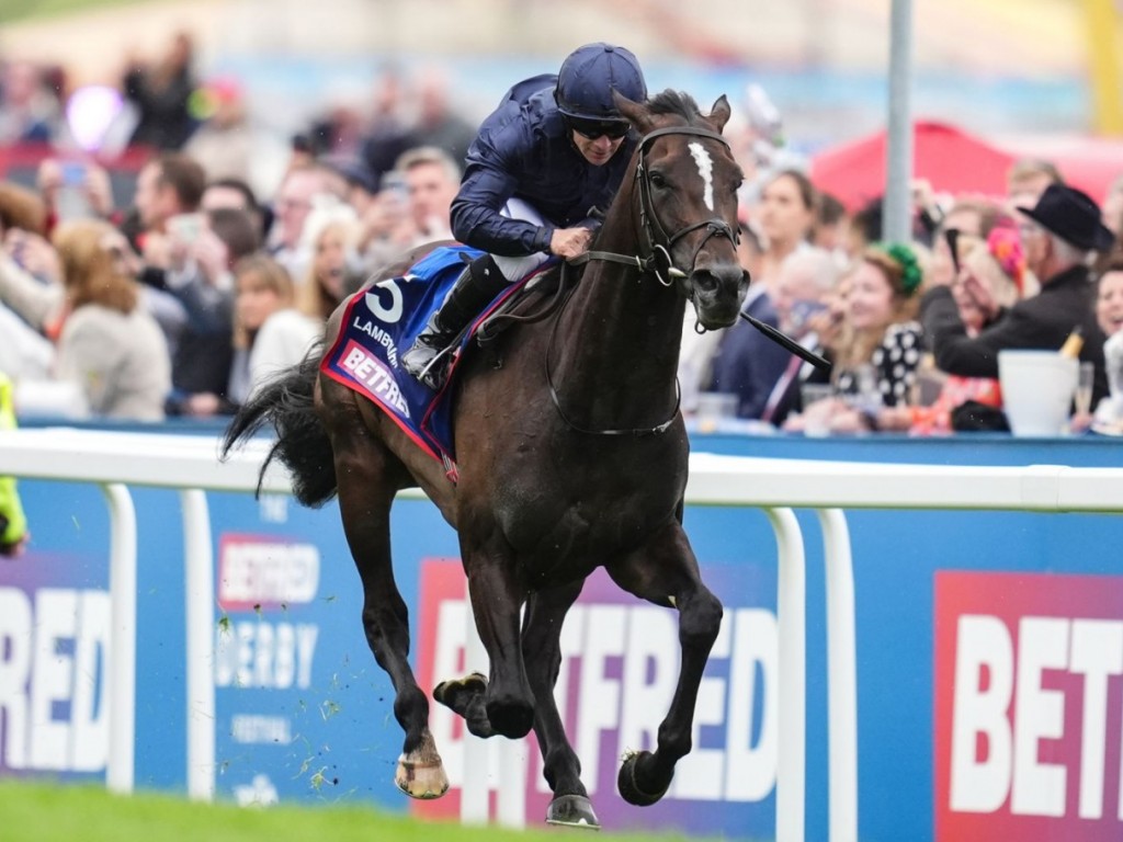 Foto: De ponta a ponta, Lambourn brilha no Epsom Derby (G1)